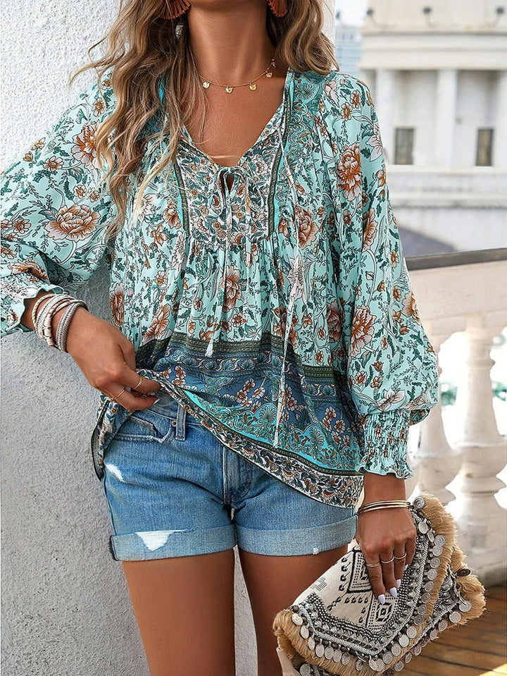 Luma - Summer Floral Top