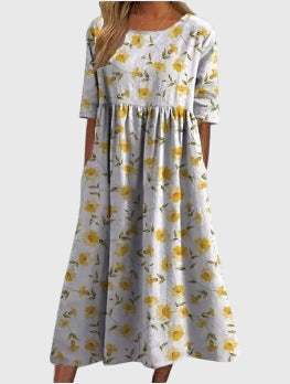 Lynley - Relaxed Midi Dress