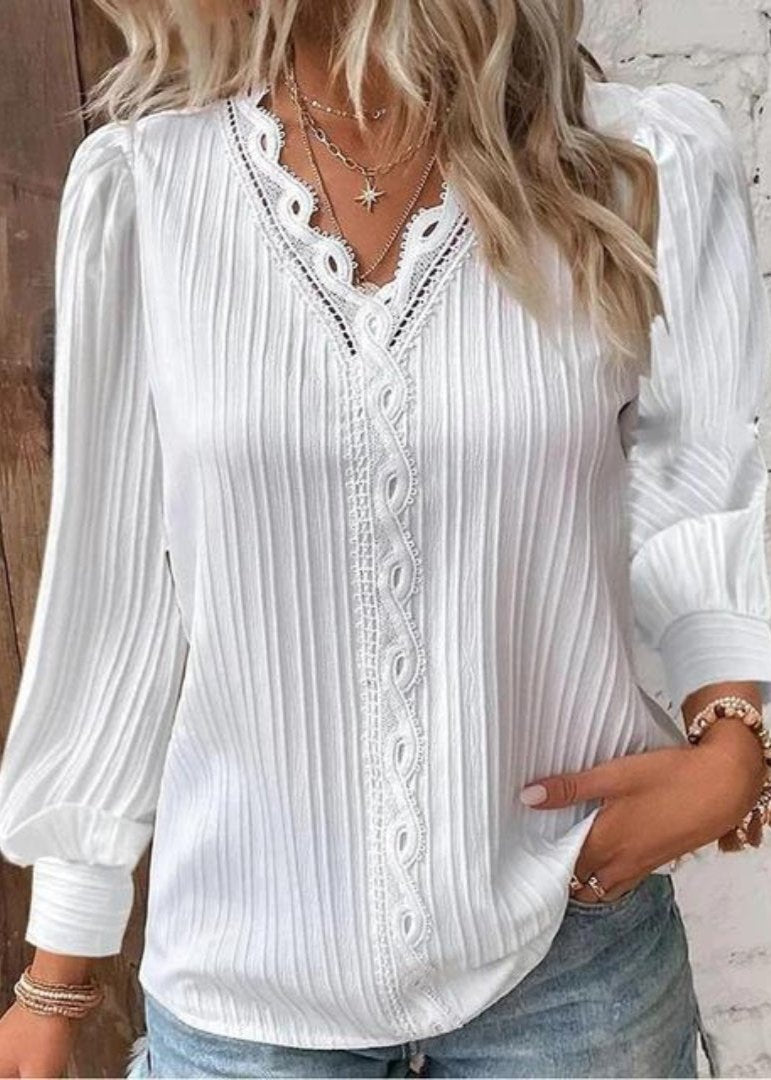 Kalea - Elegant Pintuck Blouse