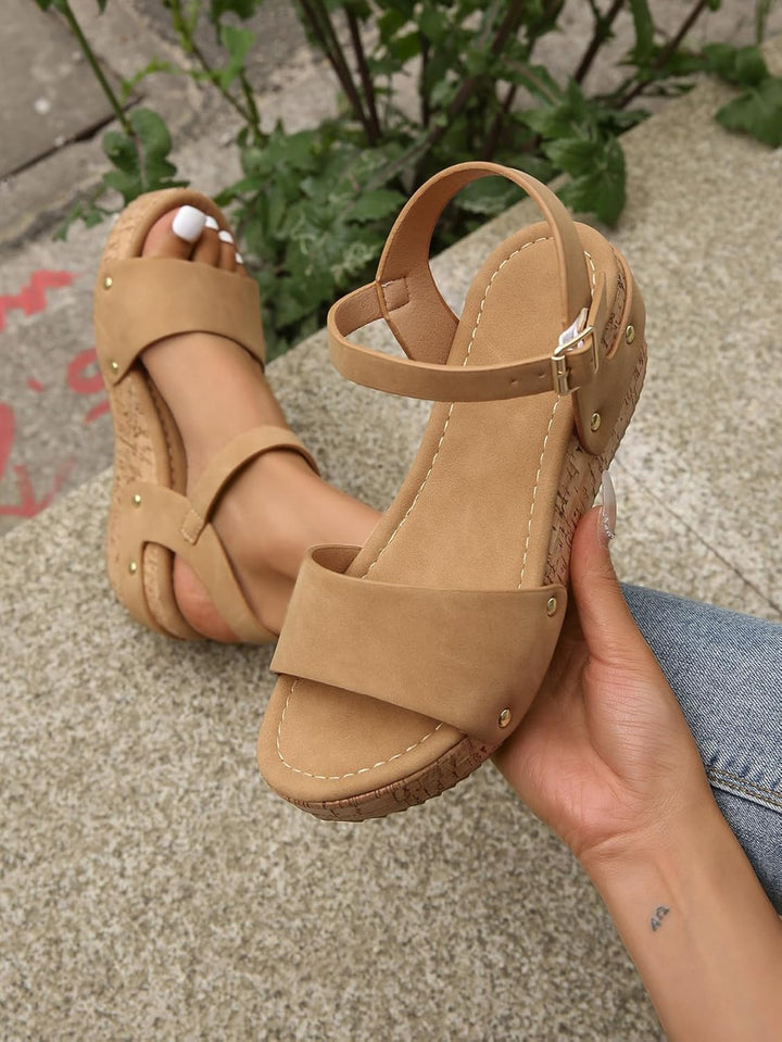 Daniela – Elegant Wedge Sandals
