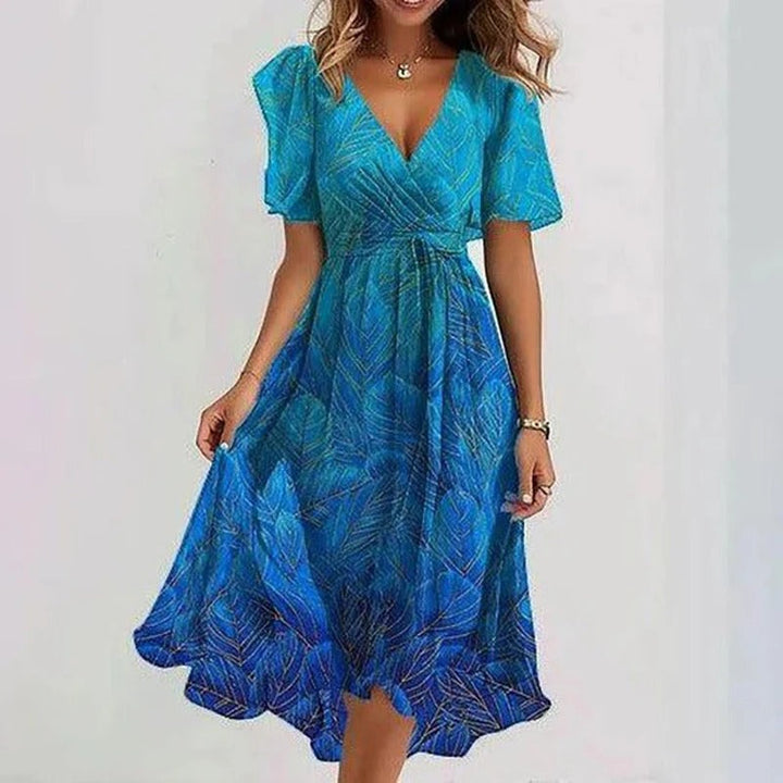 Eden - Elegant colourful dress