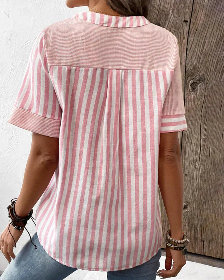 Maveline - Classic Striped Top
