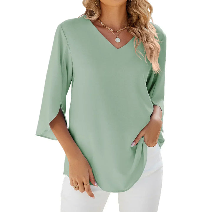 Esmira- V-neck blouse