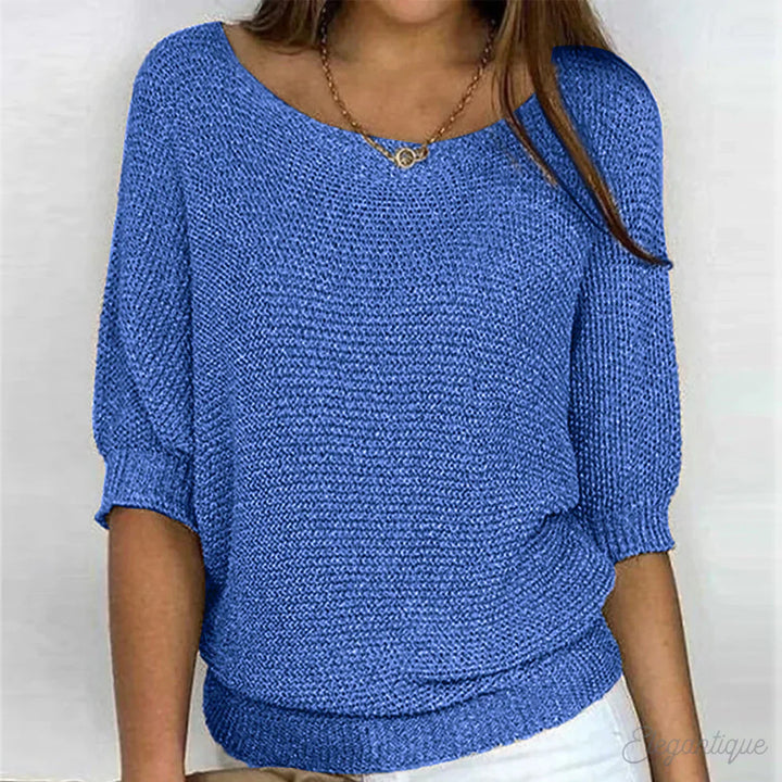 Zaphina - Relaxed Knit Top